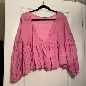 Free people beaumont mews blouse
